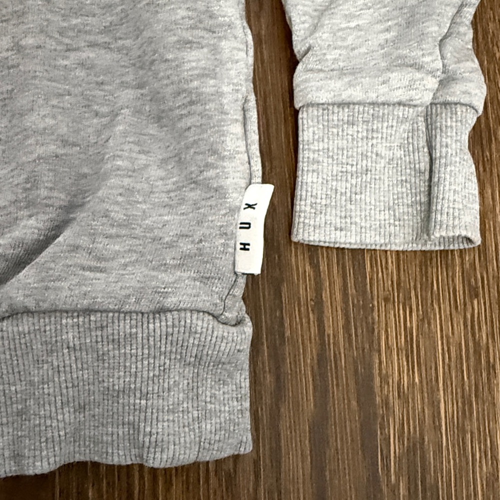 Huxbaby Furry Huxbear Sweatshirt Gray 2T - Picture 4 of 5